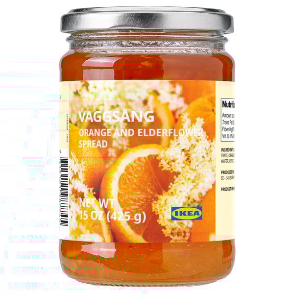 VAGGSÅNG Orange and elderflower spread, 15 oz