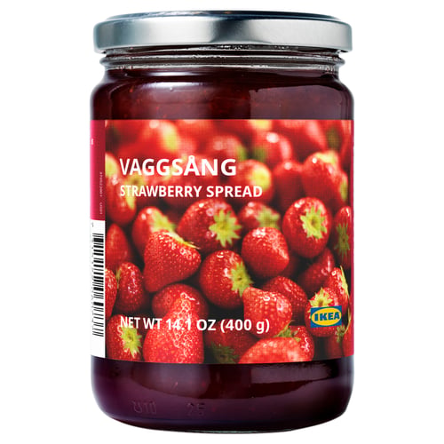VAGGSÅNG Strawberry spread, 14 oz