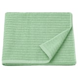 VÅGSJÖN Bath towel, light green, 28x55 "