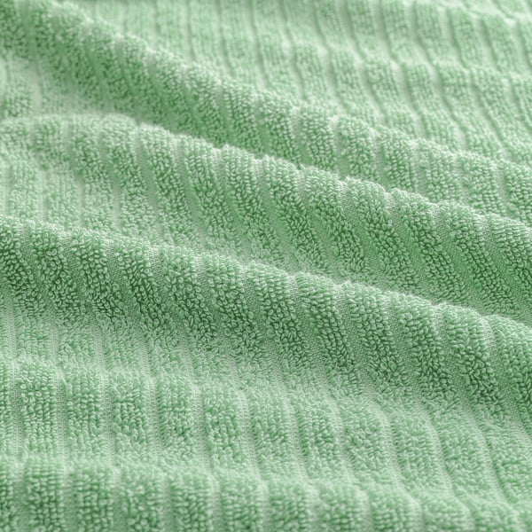 VÅGSJÖN Bath towel, light green, 28x55 "