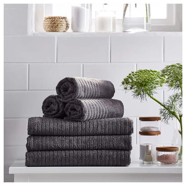 VÅGSJÖN Hand/bath towel set