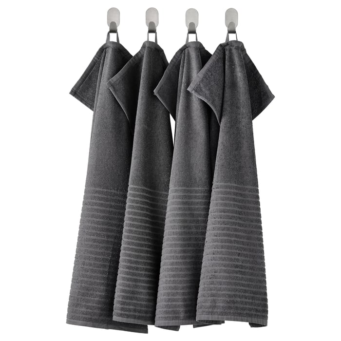 VÅGSJÖN Hand towel set of 4 IKEA