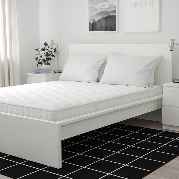 VÅGSTRANDA Pocket spring mattress, firm/white, Full