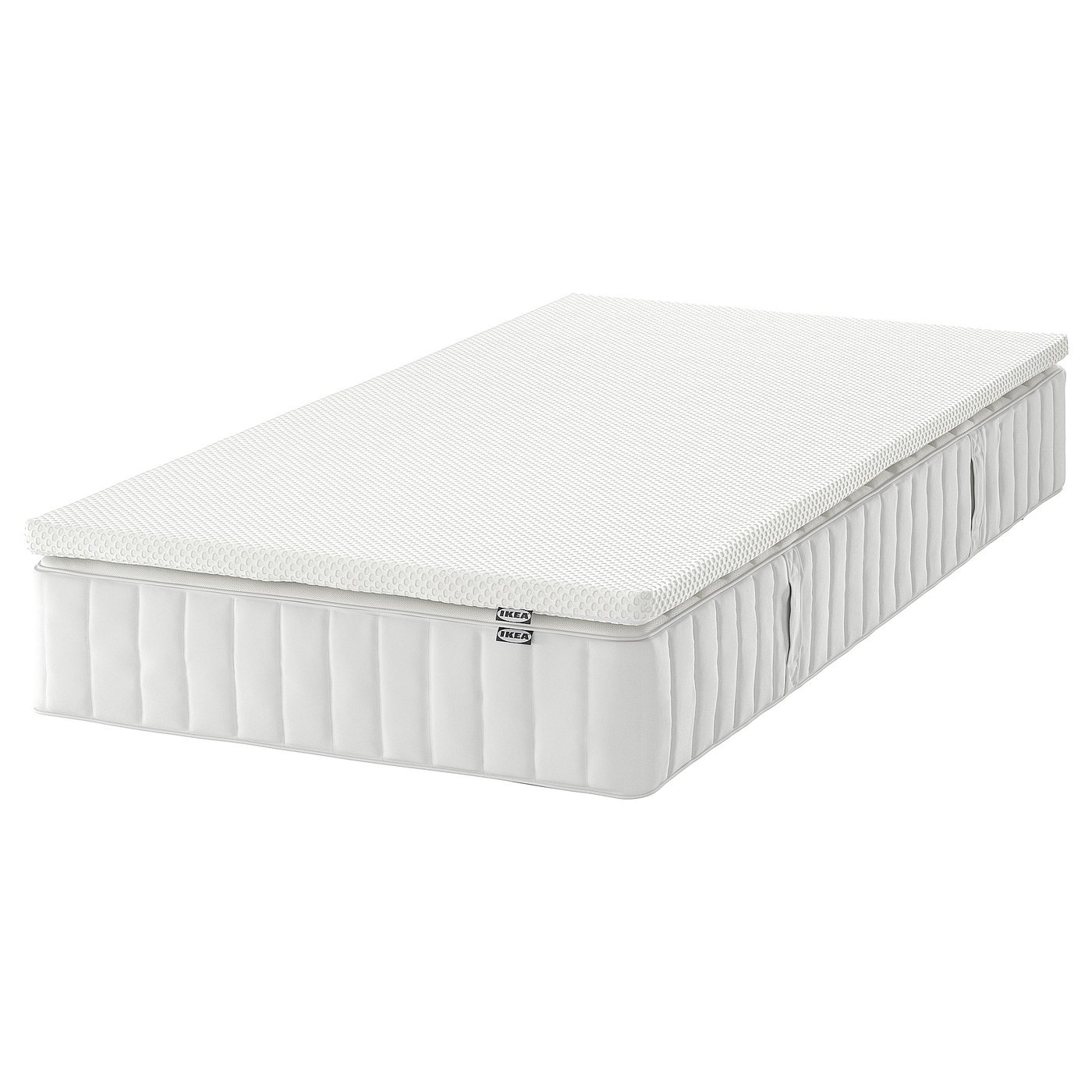 Mattress And Mattress Pad, Extra Firm White/Nordberget White