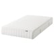 VALEVÅG Pocket spring mattress, firm/white, Twin