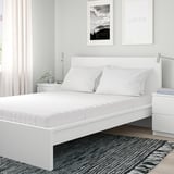 VALEVÅG Pocket spring mattress, firm/white, Full