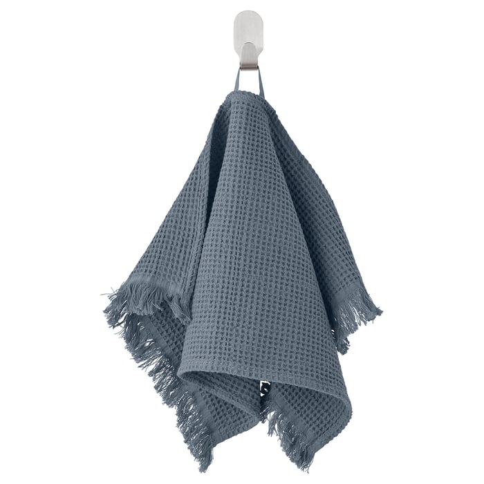 VALLASÅN Hand towel, light green, 16x28" IKEA