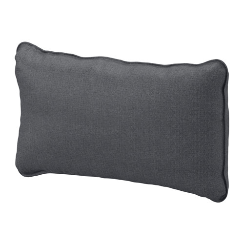 VALLENTUNA Back cushion Hillared dark gray IKEA
