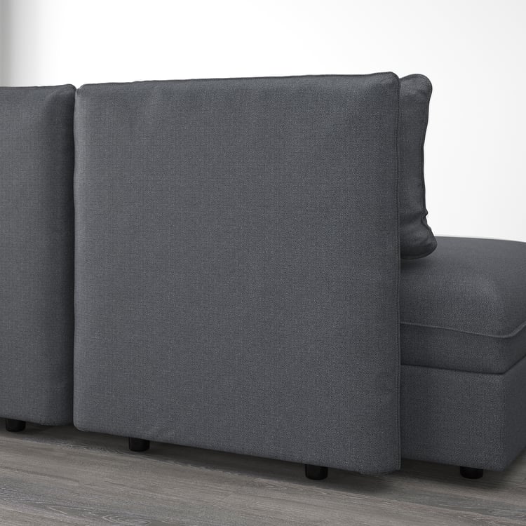 VALLENTUNA Sleeper module with backrests, Hillared dark gray IKEA