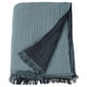 VALLKRASSING Throw, light blue-gray, 59x79 "