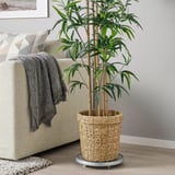 VALLMOFRÖN Plant pot, seagrass, 9 ½ "