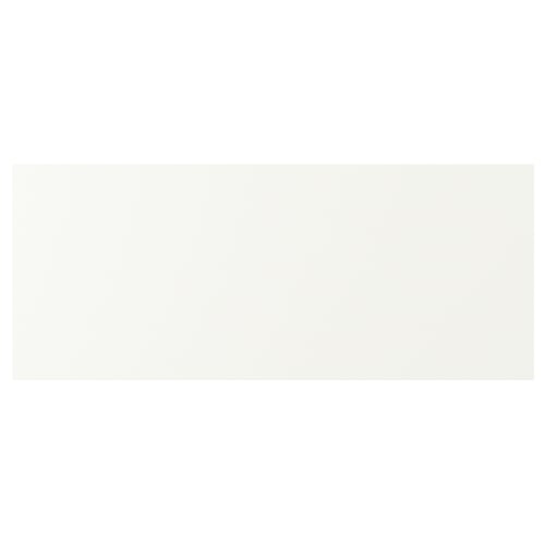 VALLSTENA white cabinet, smooth surface, simple design.