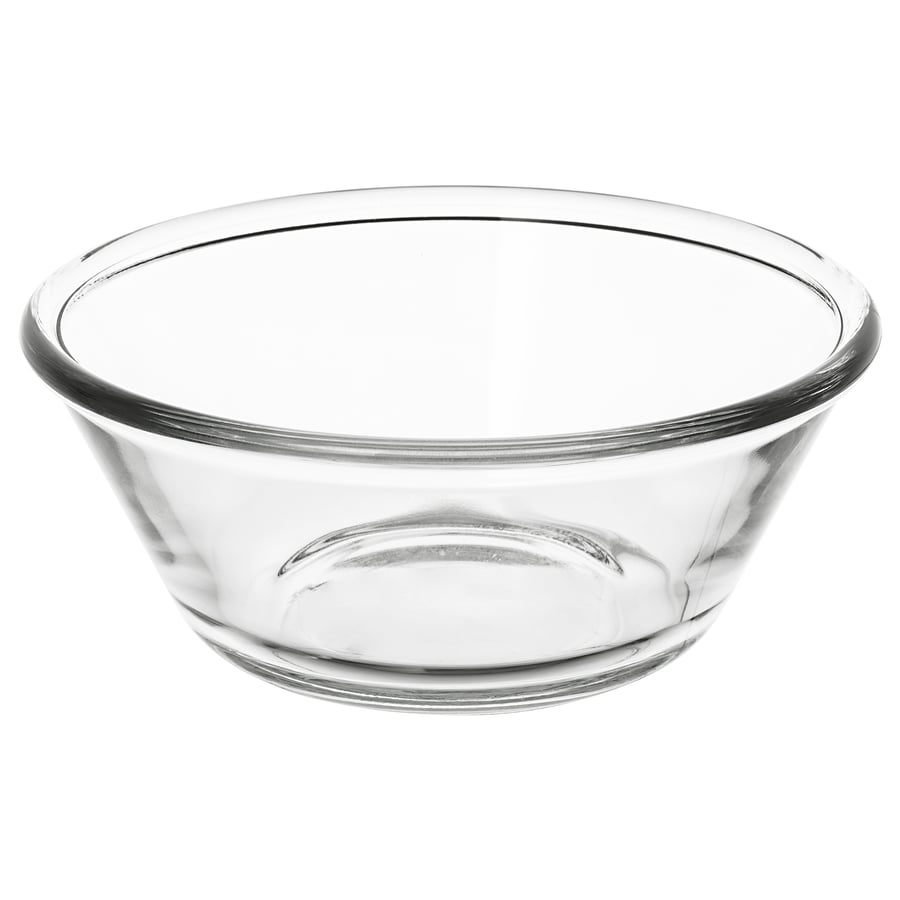 VARDAGEN bowl, clear glass, 6" IKEA