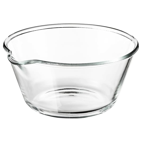 BERÄKNA Bowl, clear glass - IKEA