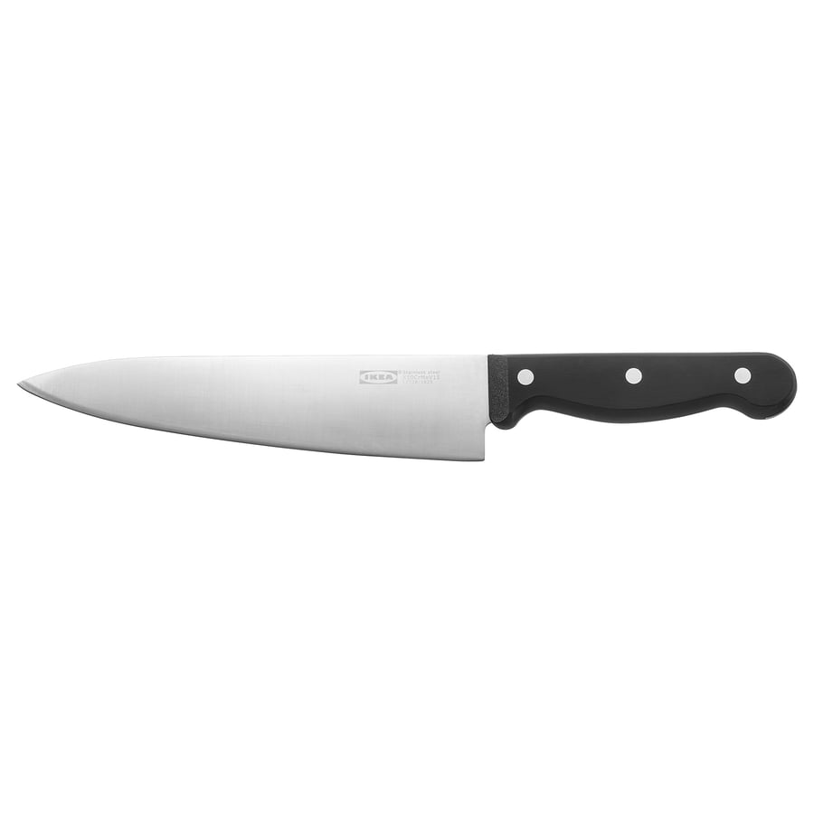 VARDAGEN Chef's knife, dark gray IKEA