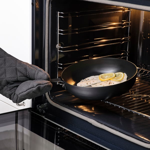 VARDAGEN frying pan, carbon steel, 9" IKEA