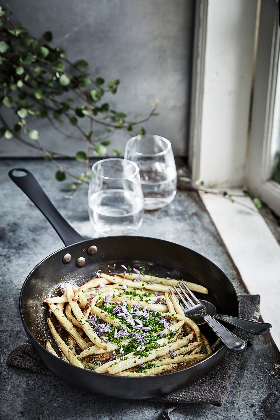 VARDAGEN frying pan, carbon steel, 9" IKEA