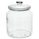 VARDAGEN Jar with lid, clear glass, 64 oz