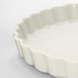 VARDAGEN Pie plate, off-white, 13 "