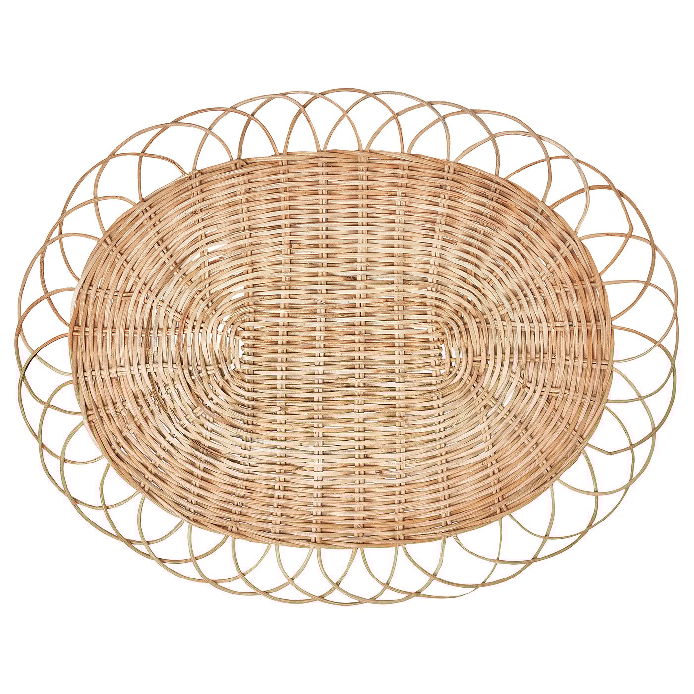 Placemat, Natural/Rattan Handmade