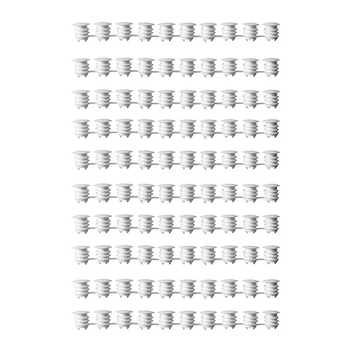 VARIERA Cover plate, white