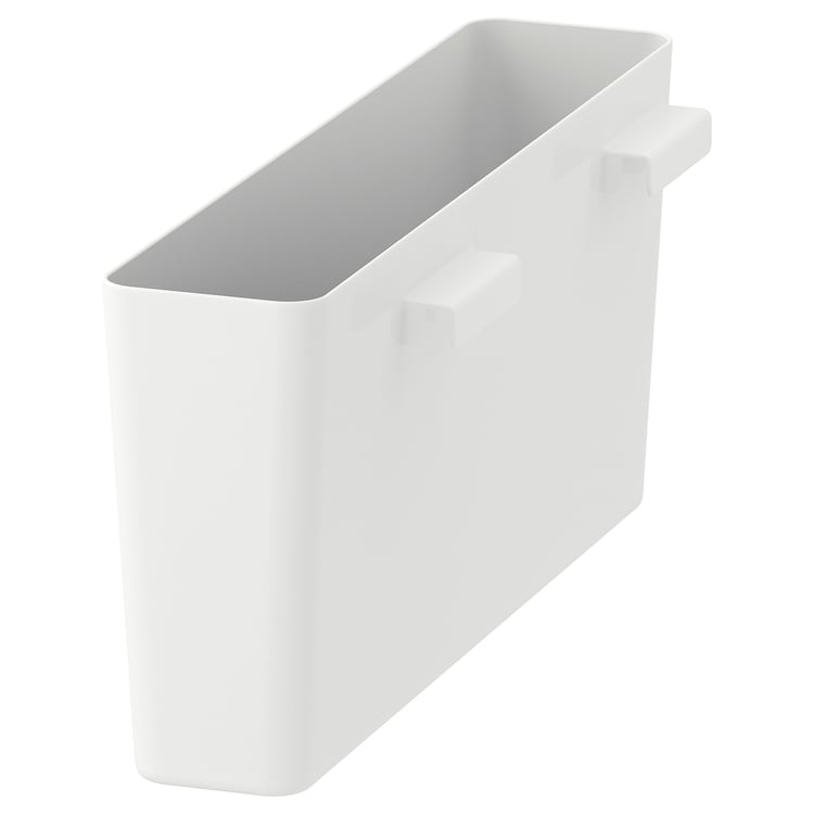 VARIERA Storage box, high gloss, white IKEA