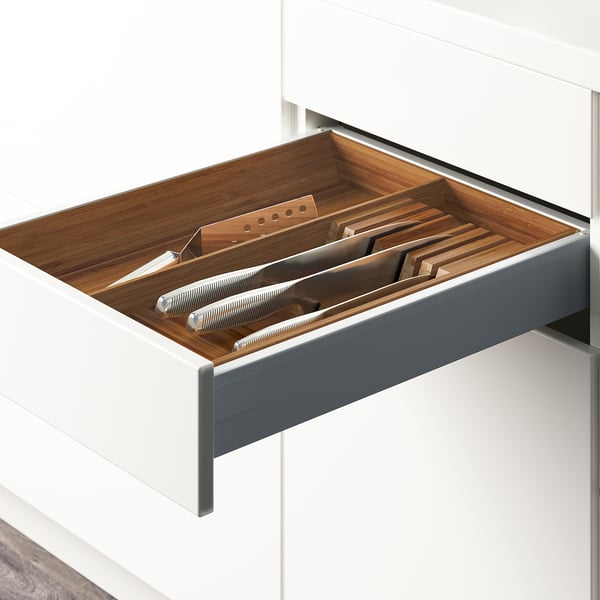 Variera Utensil Knife Tray Bamboo Ikea