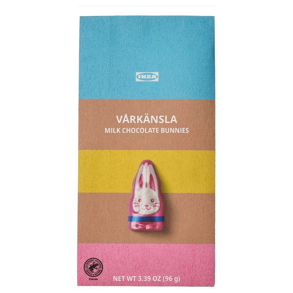 VÅRKÄNSLA Bag of milk chocolate bunnies, 3 oz
