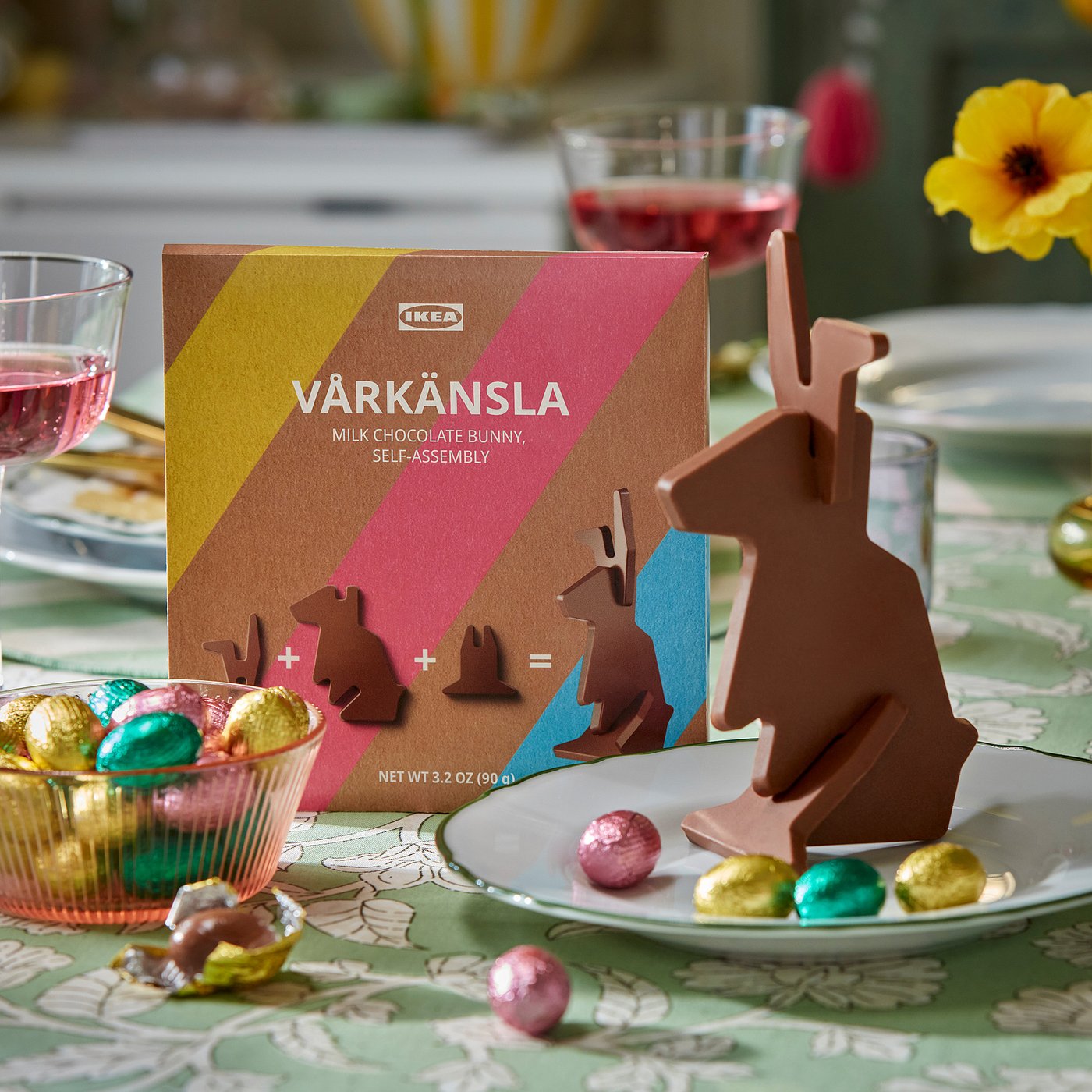 VÅRKÄNSLA Milk chocolate bunny, self-assembly/Rainforest Alliance