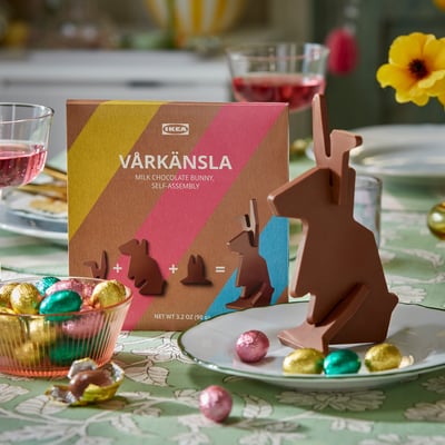 VÅRKÄNSLA Milk chocolate bunny, self-assembly/Rainforest Alliance Certified, 3 oz