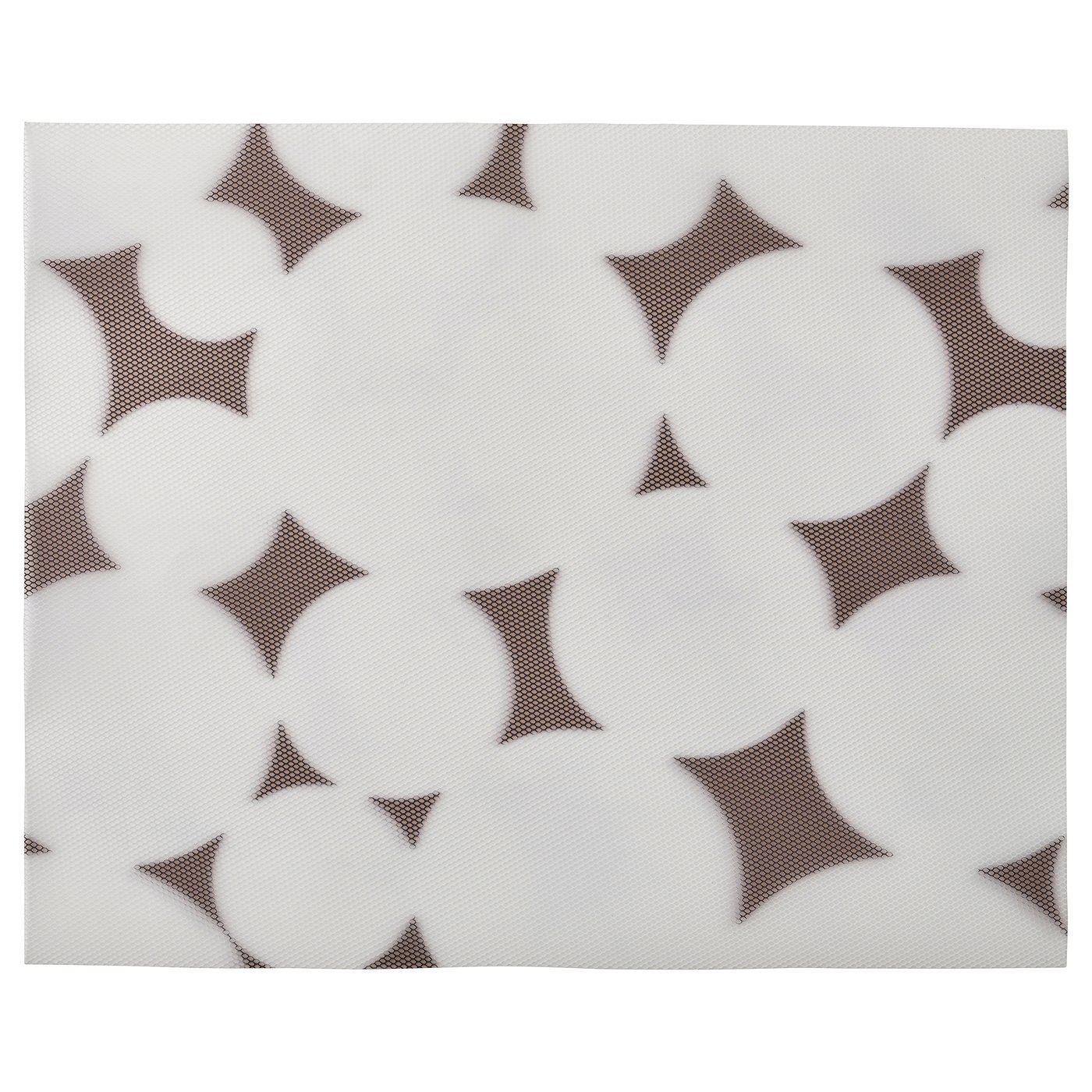 Place Mat, Patterned Black/White