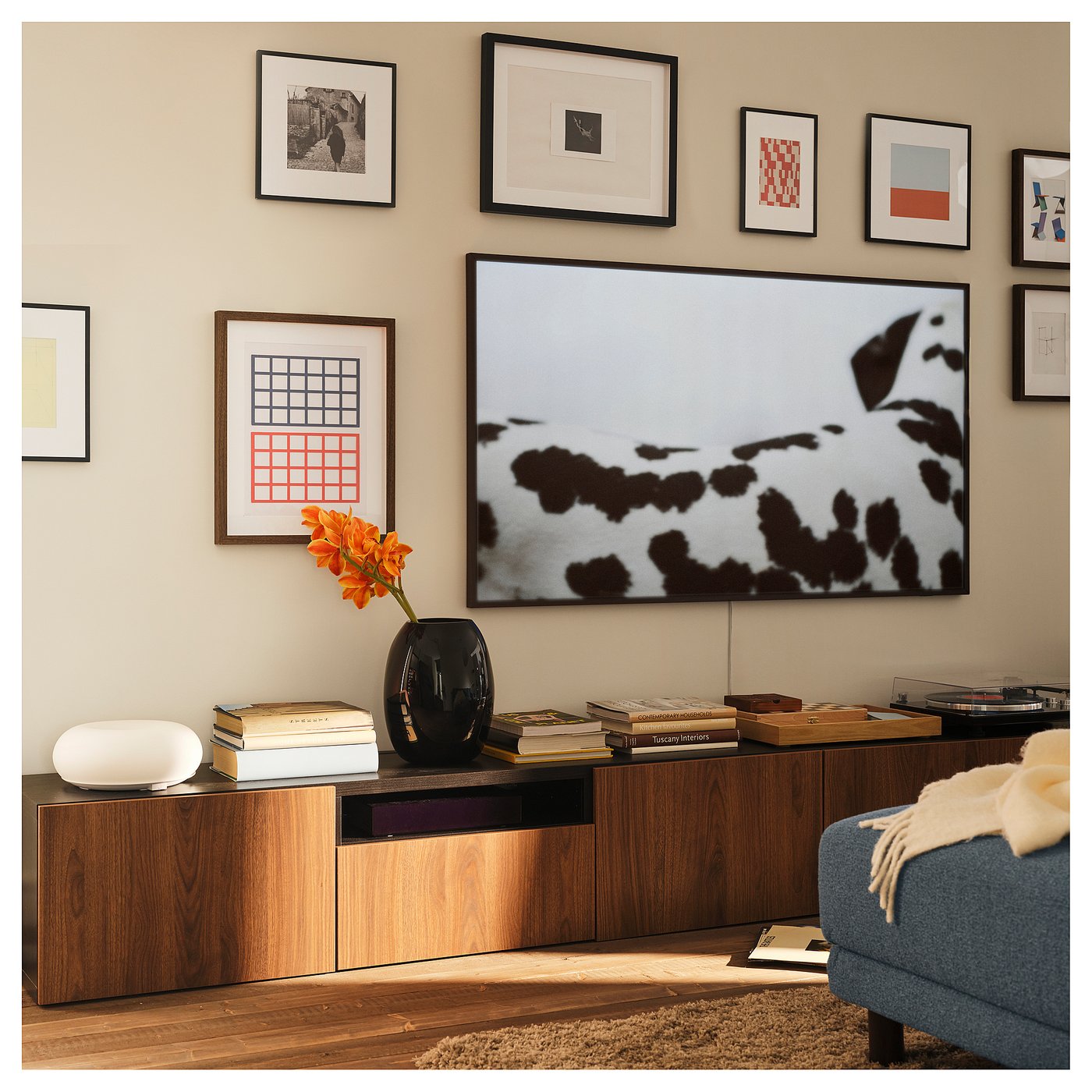 LED table/wall lamp, dimmable smart/white glass color and white spectrum 6