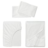 VÅRVIAL Sheet set, white, King
