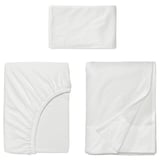 VÅRVIAL Sheet set, white, Twin X-long