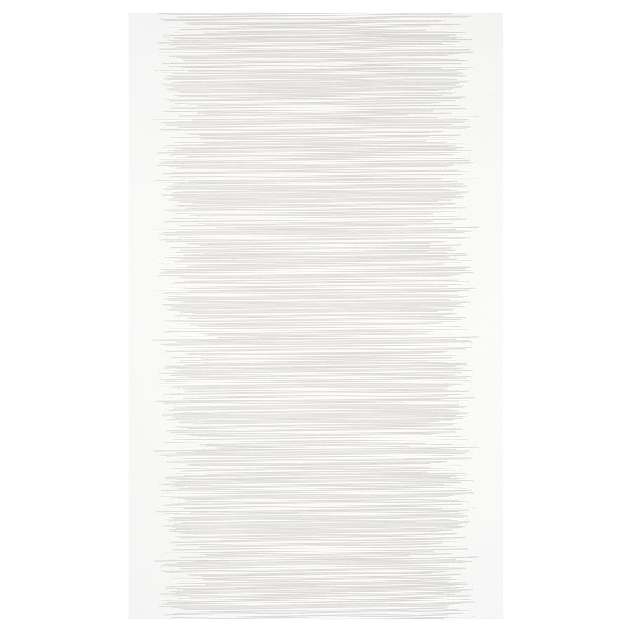 VATTENAX panel curtain, white/white, 24x118" IKEA
