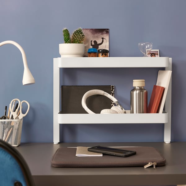 Onafhankelijk Nationale volkstelling Wegrijden VATTENKAR Desktop shelf, white, 19 ¼x6" - IKEA