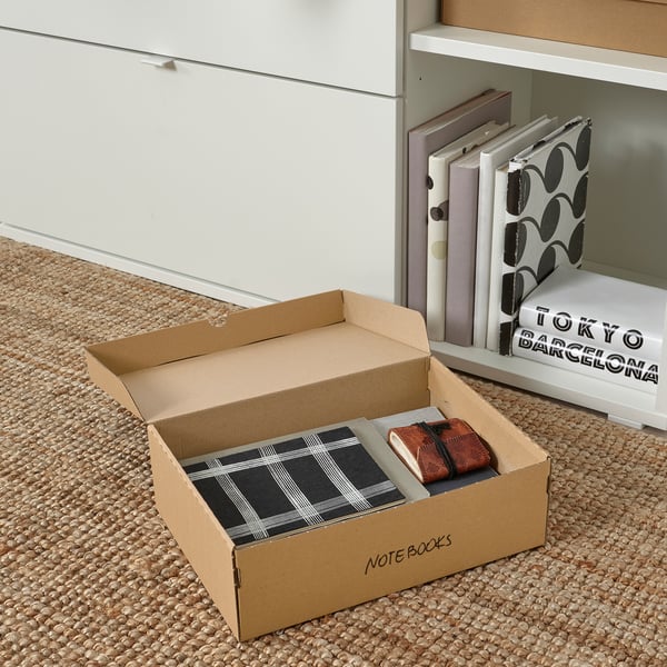 VATTENTRÅG Box with lid, 12 ½x9x4 "
