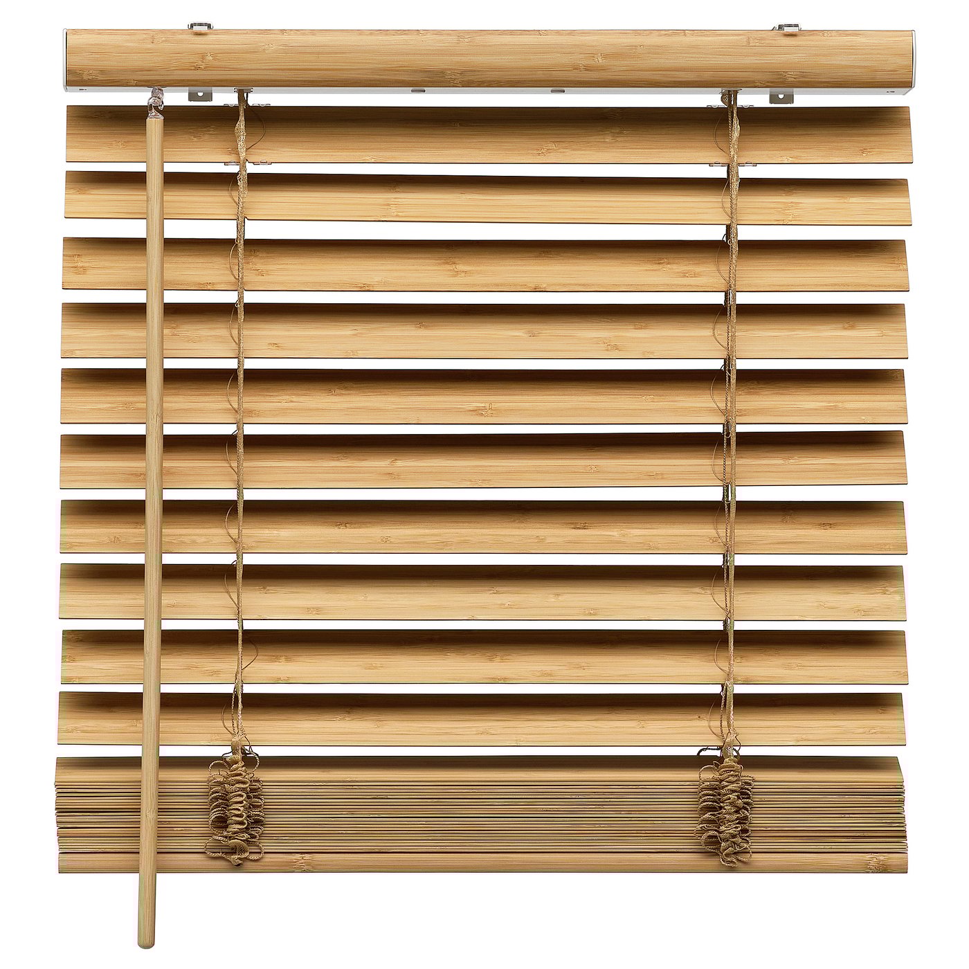 VECKLARFLY Venetian blind, bamboo, 27x61