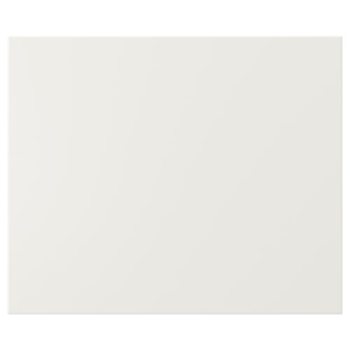 Ikea VEDDINGE white kitchen cabinet, sleek and modern.