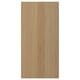 Option: VEDHAMN Cover panel, oak, 15x31 1/8 "