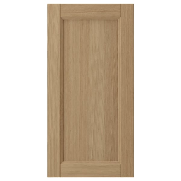 VEDHAMN Door, oak, 15x30 - IKEA