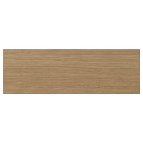 VEDHAMN natural oak wood kitchen drawer fronts with protective lacquer finish.