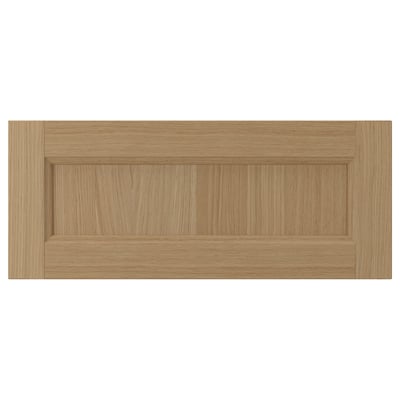 VEDHAMN Drawer front, oak, 24x10 "