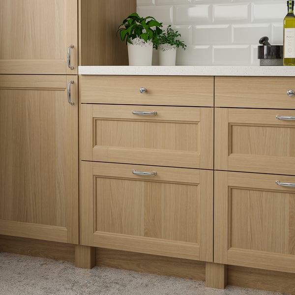 VEDHAMN Drawer front, oak, 36x15 "