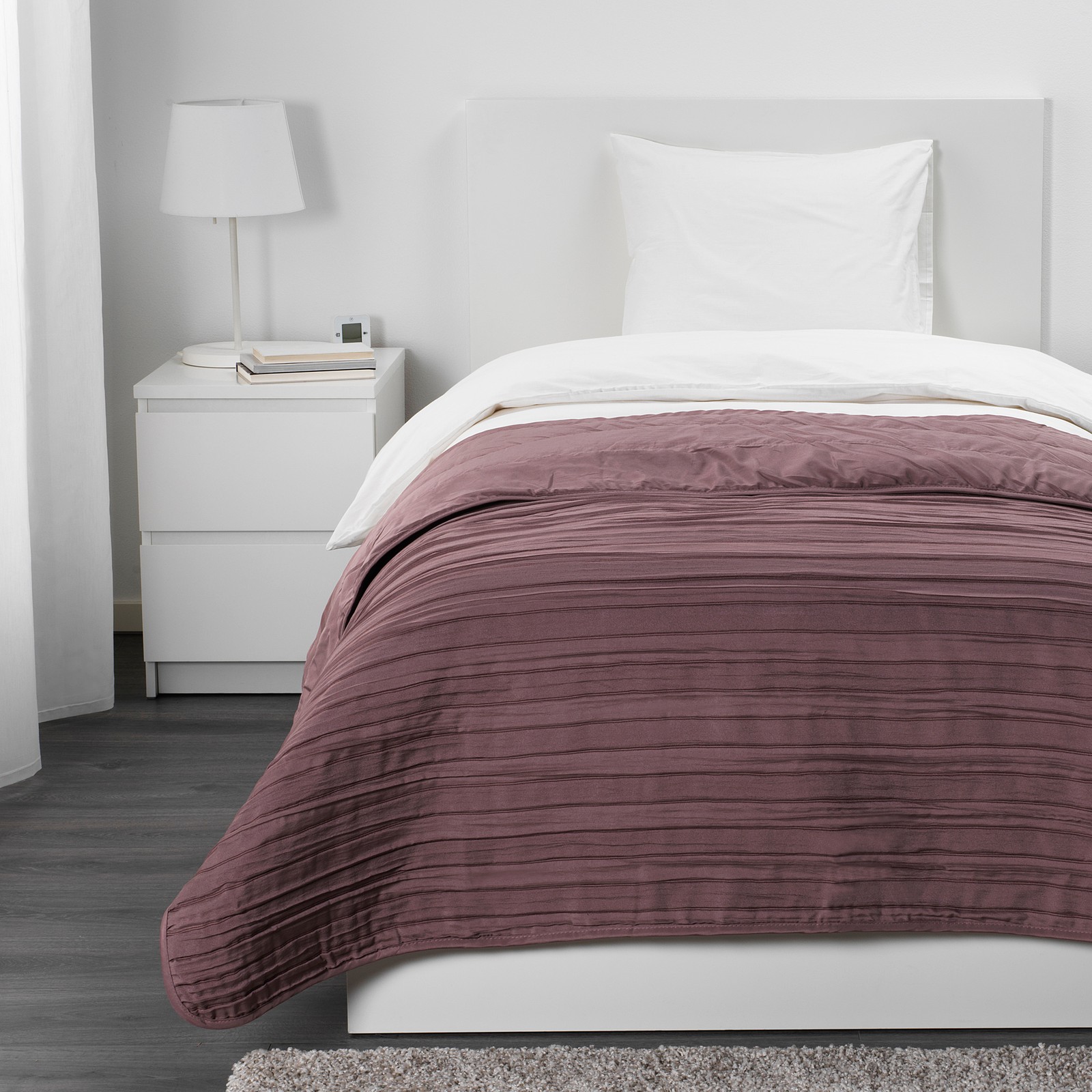 VEKETÅG Bedspread, lilac, Twin/Full (Double) IKEA