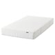 Medium-firm IKEA mattress, 20cm with foam & soft cover.