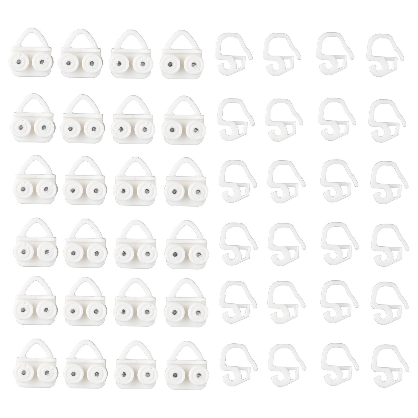 VIDGA Glider with hook, white IKEA