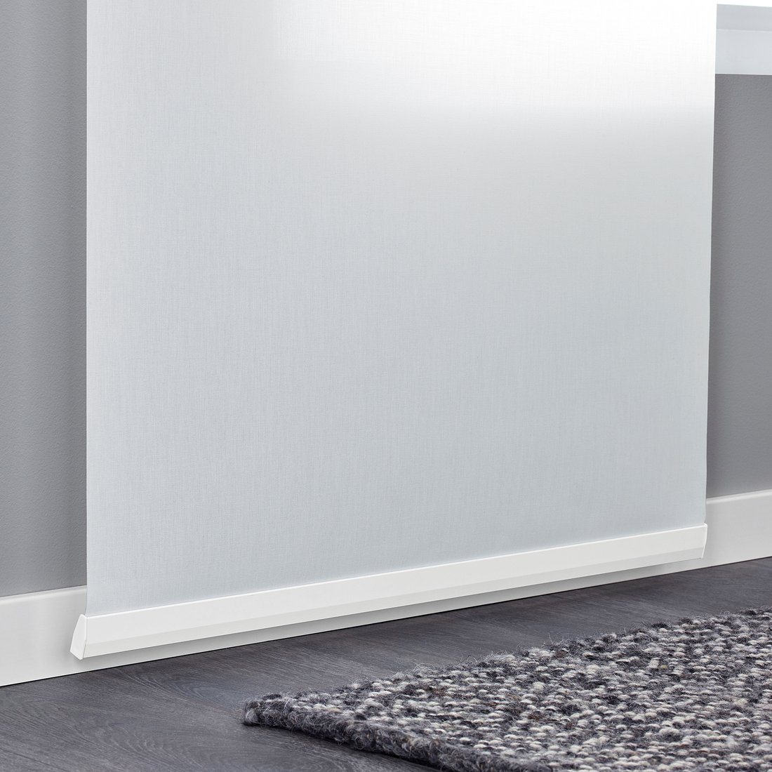 VIDGA Panel curtain holder, white, 23 ½" IKEA