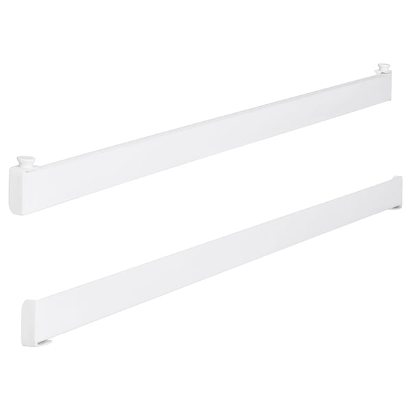 Met bloed bevlekt afstuderen viool VIDGA Panel curtain holder, white, 23 ½" - IKEA