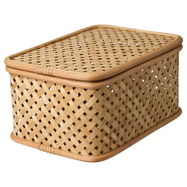 VIELÅNGEN Box with lid, 9 ¾x13 ¾x7 "